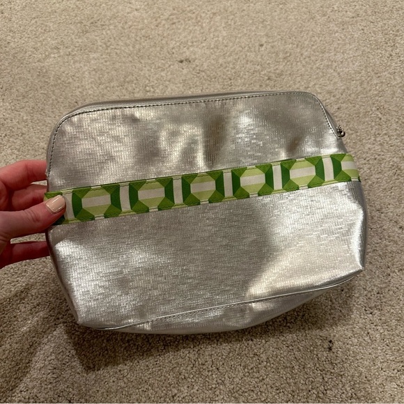 Clinique Handbags - COPY - Clinique Silver Pouch